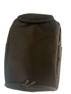 Lo & Sons Black Backpack With Adjustable Straps & Multiple Compartments - Lightw